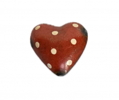 SMALL RED HEART W/ DOTS *NEW* AVAIL DEC 2026